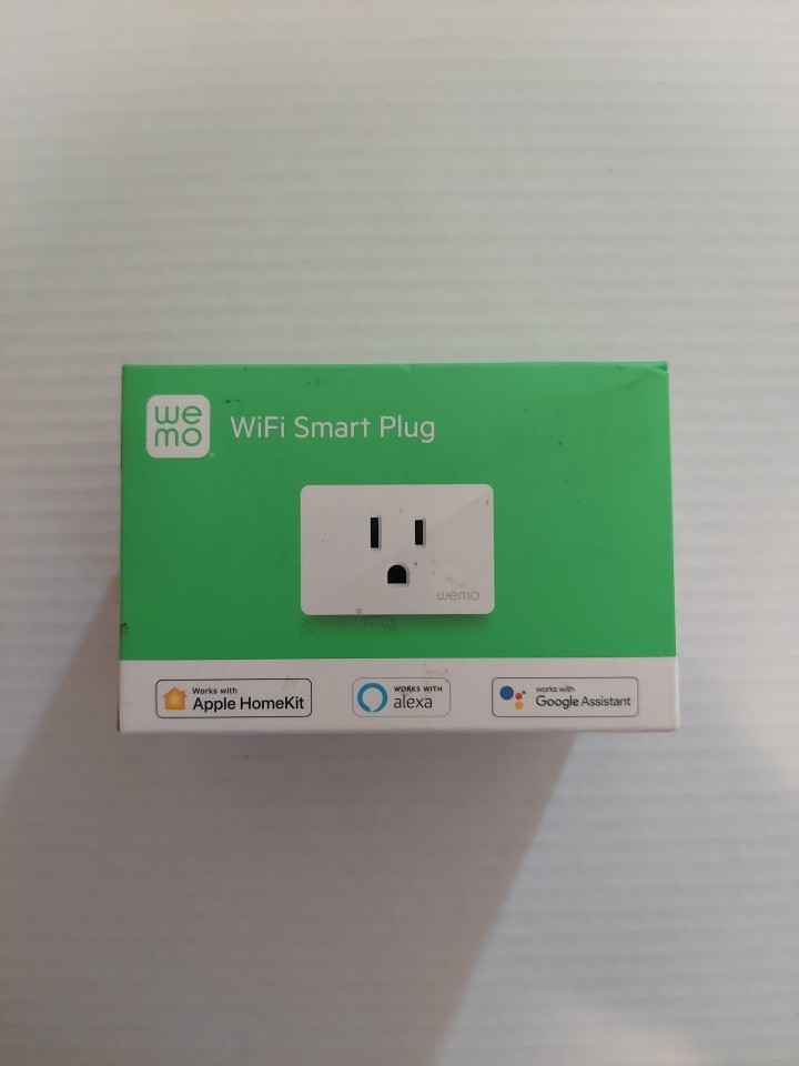 Wemo WiFi Smart Plug WSP080 White Sealed