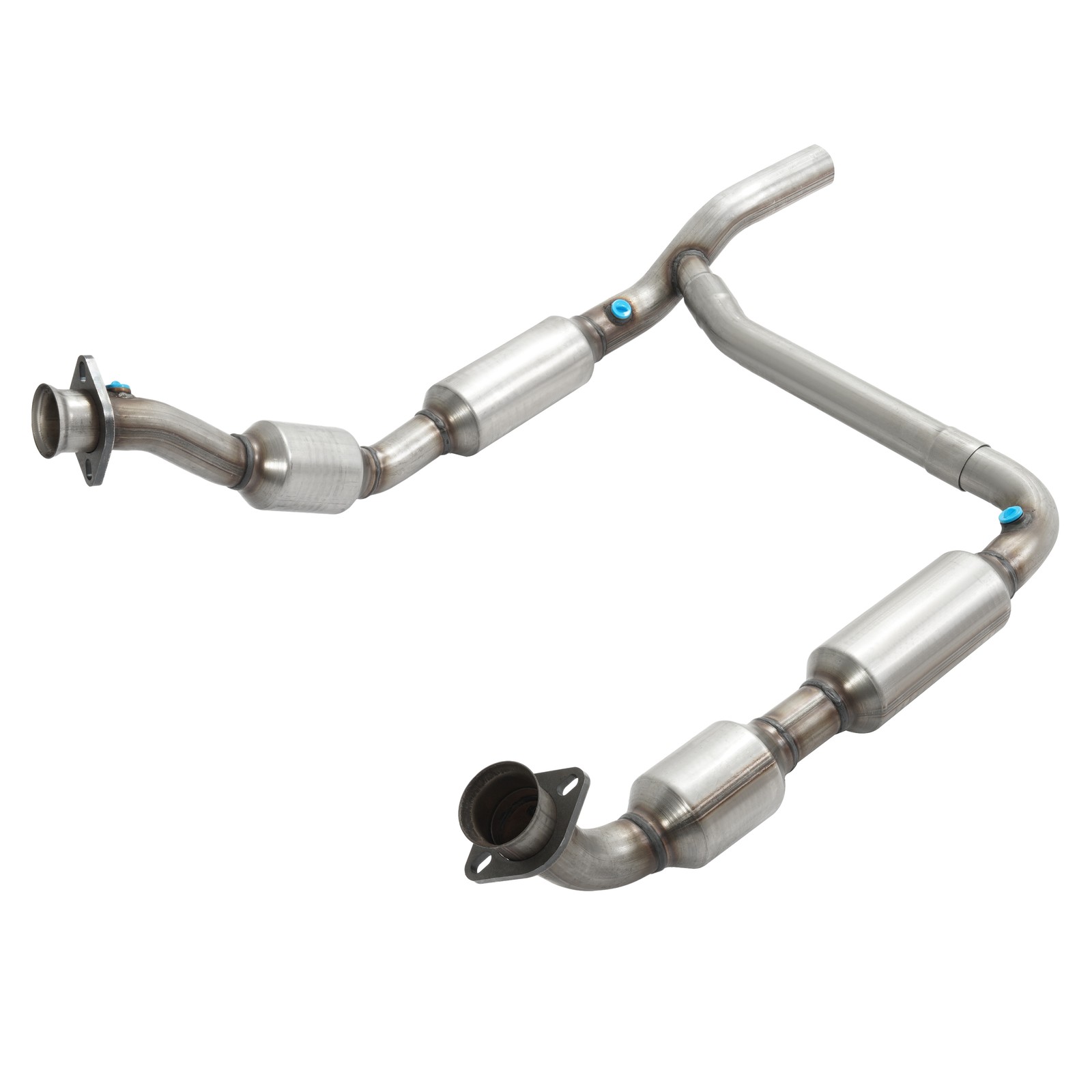 For Ford F150 F-150 4.6L 1997-2000 RWD Y Pipe LH & RH Catalytic Converter Set