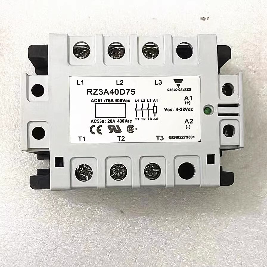 1pcs CARLO GAVAZZI RZ3A40D75 DC three-phase solid-state relay 75A