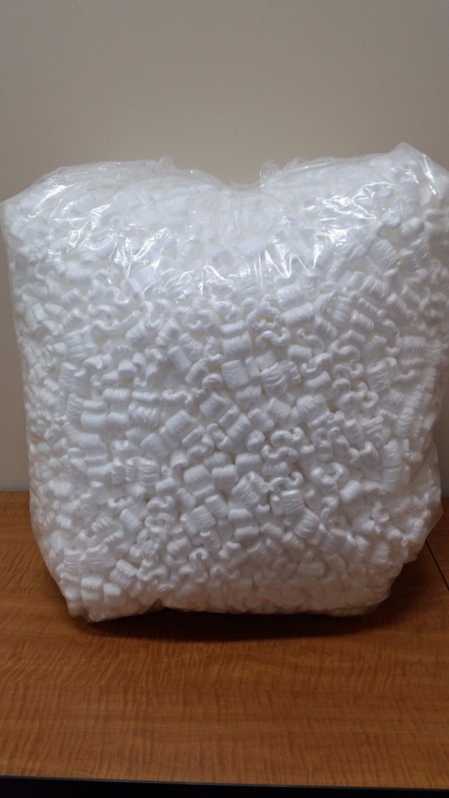 WHITE POPCORN 3.5 cu ft PACKING PEANUTS FREE SHIP
