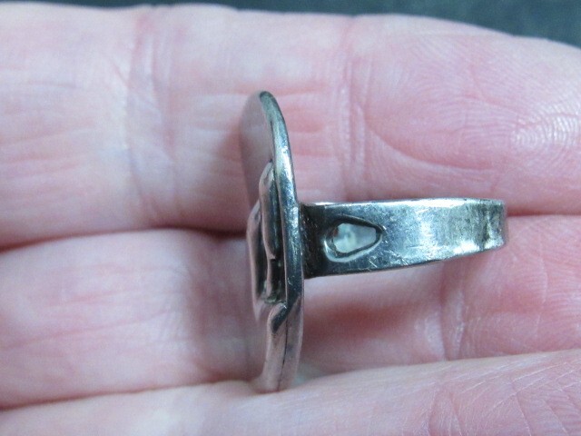 artisan sterling silver ring