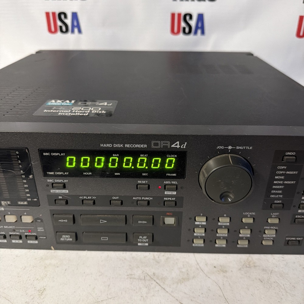 AKAI DIGITAL Hard Disk Recorder DR 4d W/ HD200