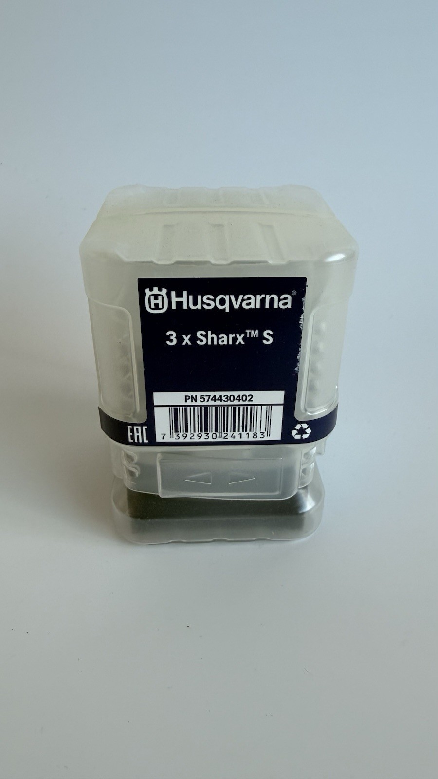Lot of 3 Husqvarna 574430402 Sharx Single Diamonds for Hard Concrete 3 pack of 3