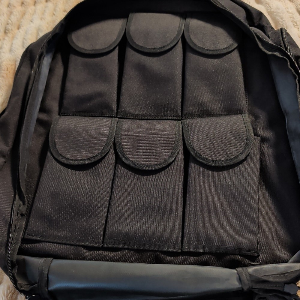 Hackett Equipment Backpack Big Bertha Four Pistol Range Backpack Black