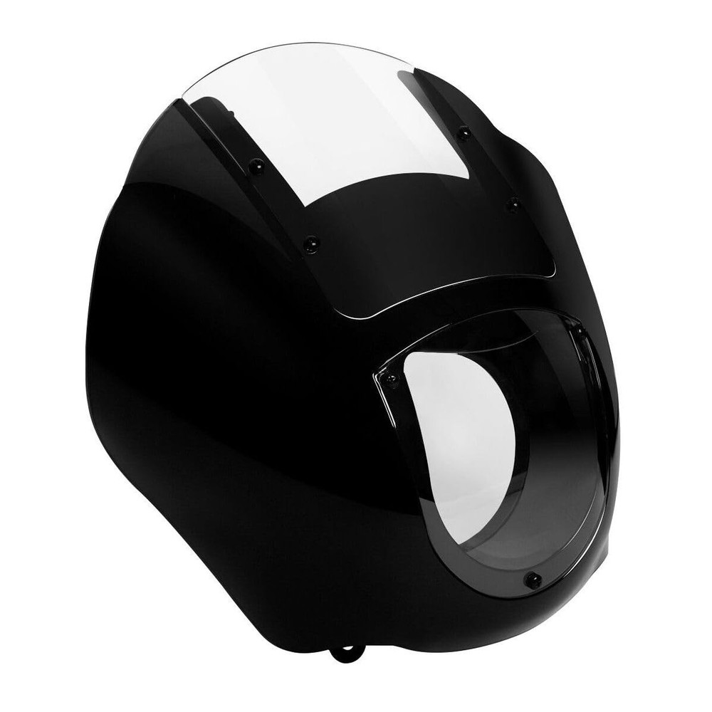 Black Quarter Fairing Clear Windshield Kit