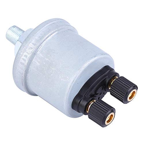 Oil Pressure Sensor, 1/8-27NPTF Thread Car Engine Pressure Sensor Unit 0-10