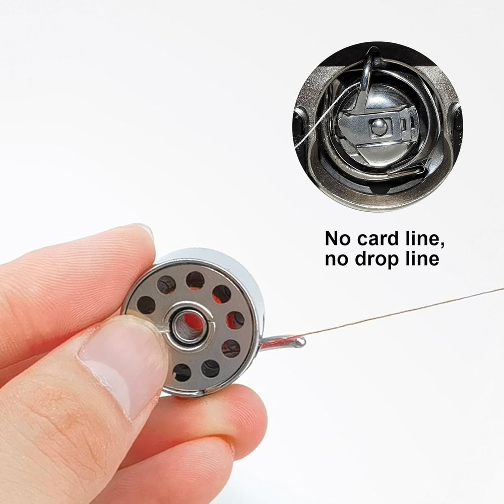 Metal Sewing Machine Bobbins Universal Compatible