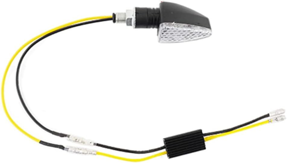 4 Pcs Motorcycle LED Turn Signal Decoder Load Resistors, 10W 10Ω Flash Fix Error