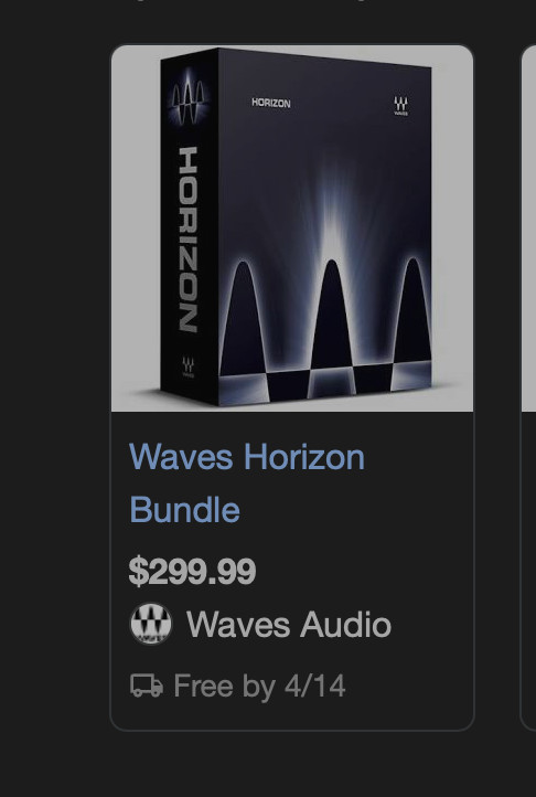 WAVES HORIZON BUNDLE (Digital Download – No Physical Item)