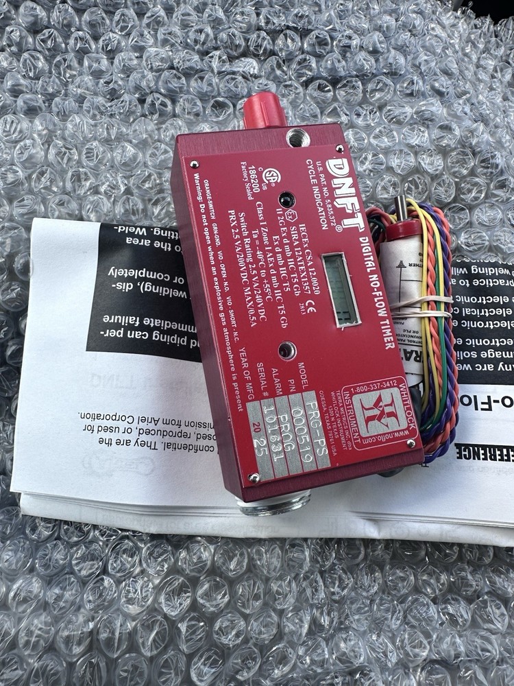Ariel / Whitlock PRG-PS  DNFT Digital No Flow Timer  000519