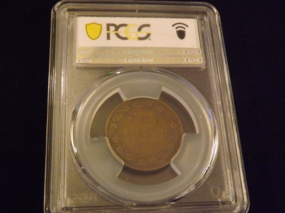 1905 1 C Canada PCGS XF 35