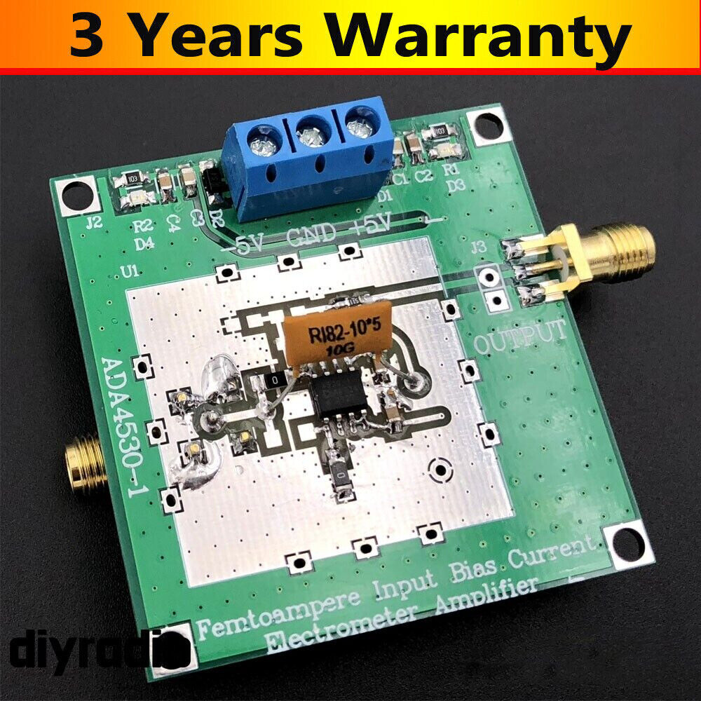 ADA4530-1 fA-Level Electrometer Transimpedance Amplifier for Weak Current Module