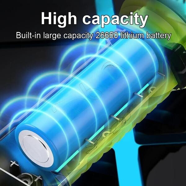 300000LM 2*P90 LED Diving Flashlight Professional Diving Torch Diving Lantern