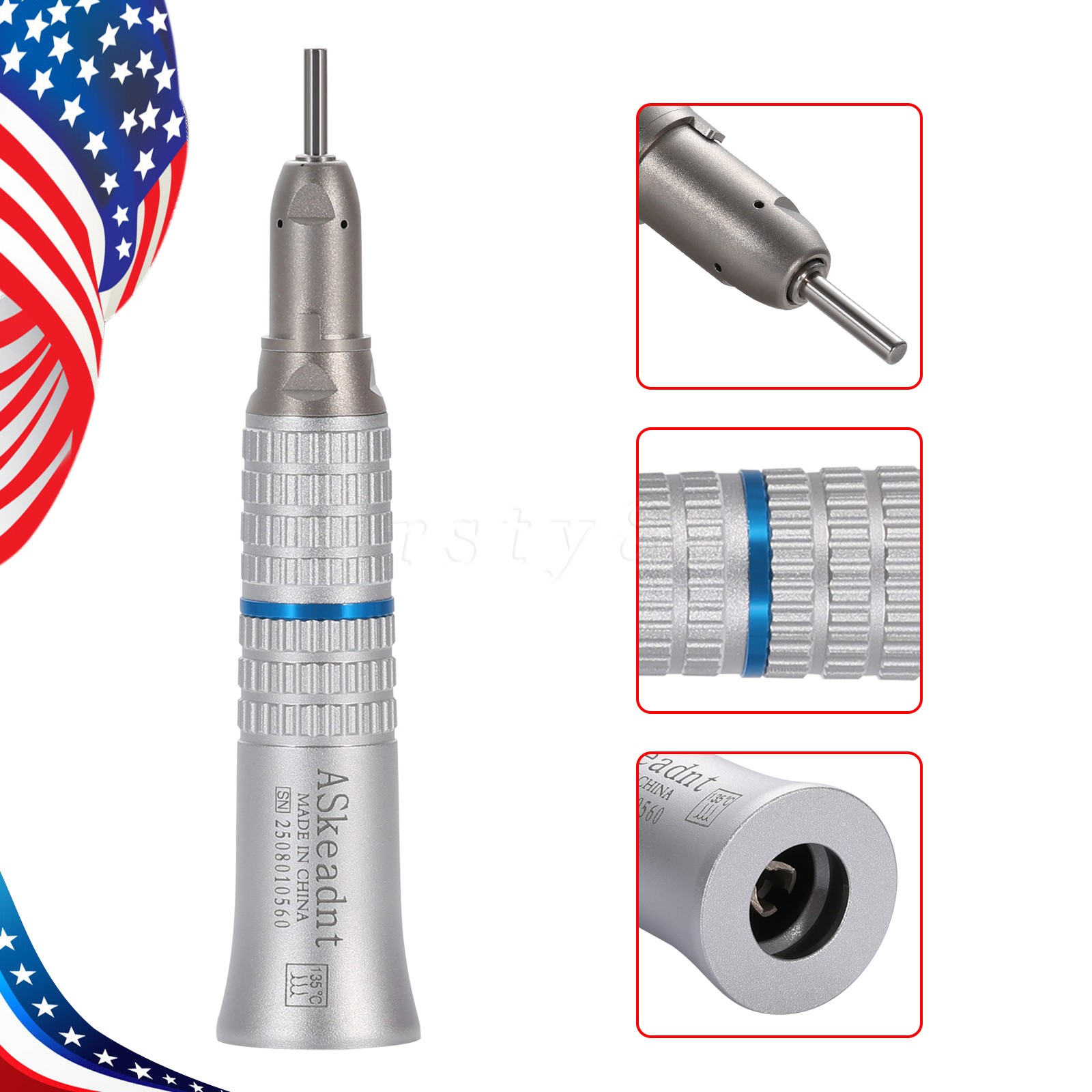 Estilo NSK Dental Contra Angulo Baja Velocidad Pieza de Mano Low Speed Handpiece