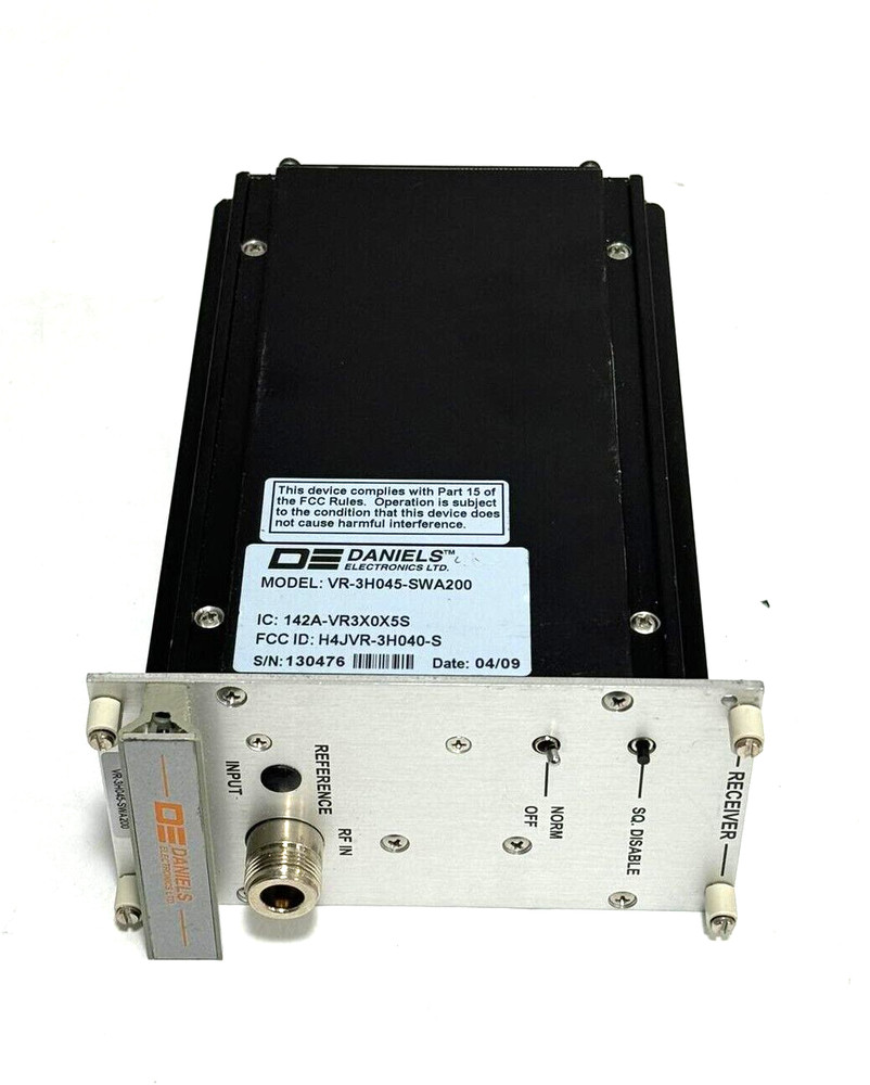 Daniels Electronics Receiver VR-3H045-SWA200