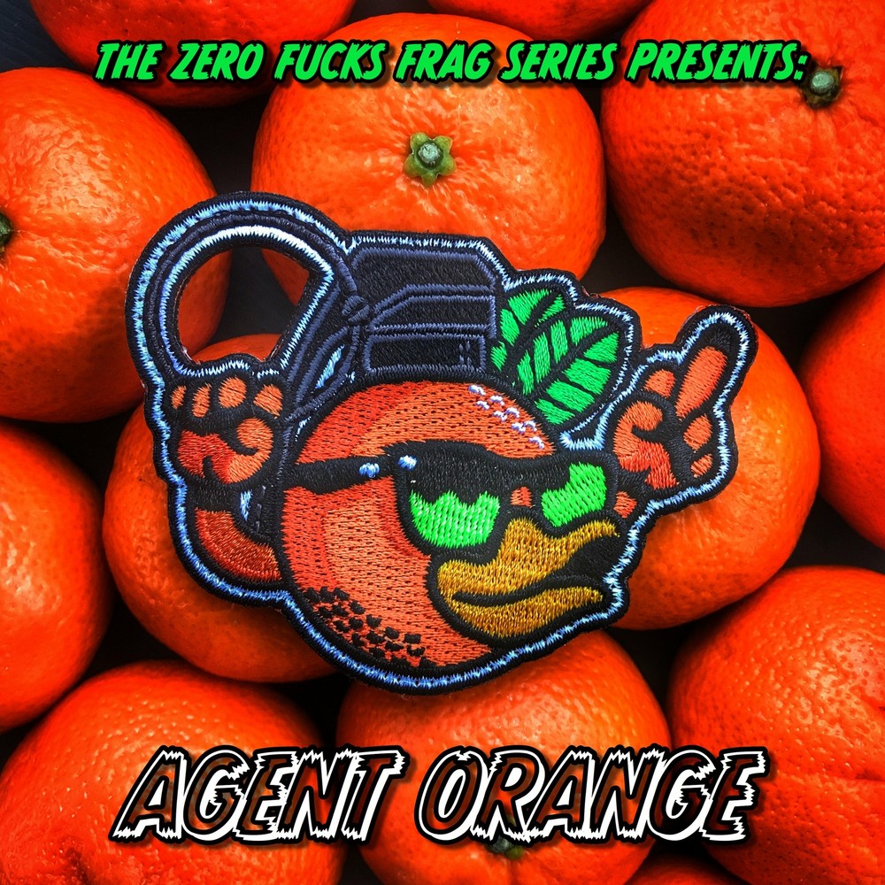 ZFD Orange Frag Morale Patch - Code Name Agent Orange