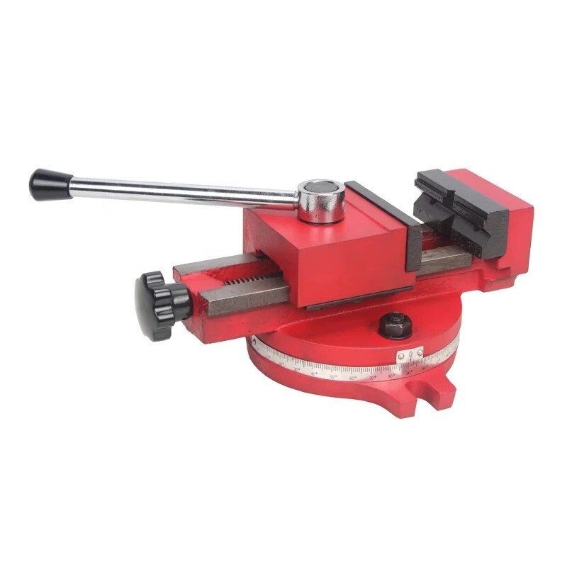 Small Drill Milling Machine Fast Clamping Flat Pliers with Angle Can Be Turned