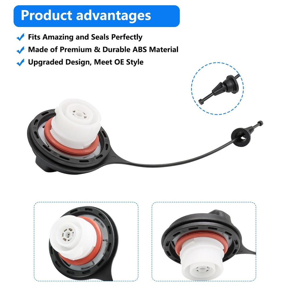 FC1061 Gas Cap Replacement for 2005-2009 Ford E-Series (E-150, E-250, E-350, ...