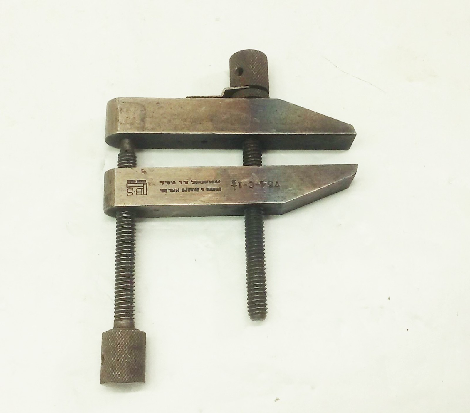 BROWN & SHARPE 754-C-1 1/2" Tool Makers Machinst Parallel Clamp USA