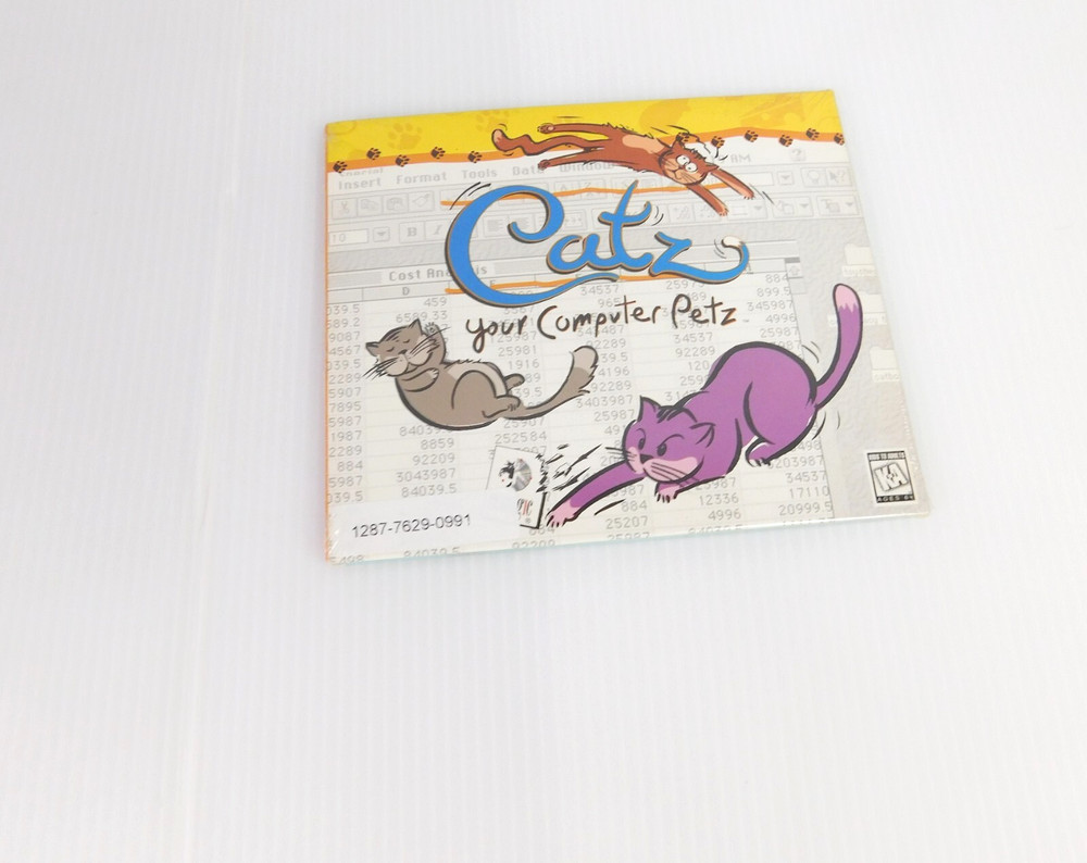 Catz Your Computer Petz Computer Software Virgin Interactive 1996 Sealed