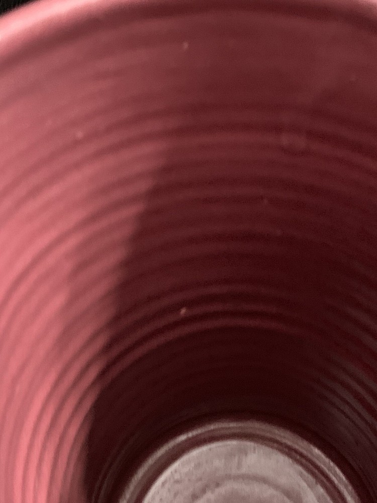 Stoneware Pottery Mauve Large Pitcher 2 qt