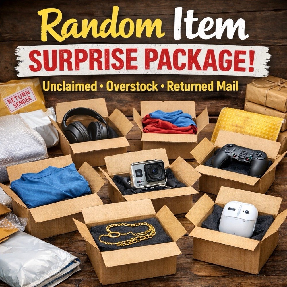 Random Item | Unclaimed & Overstock Item | Returned Mail | Surprise Package