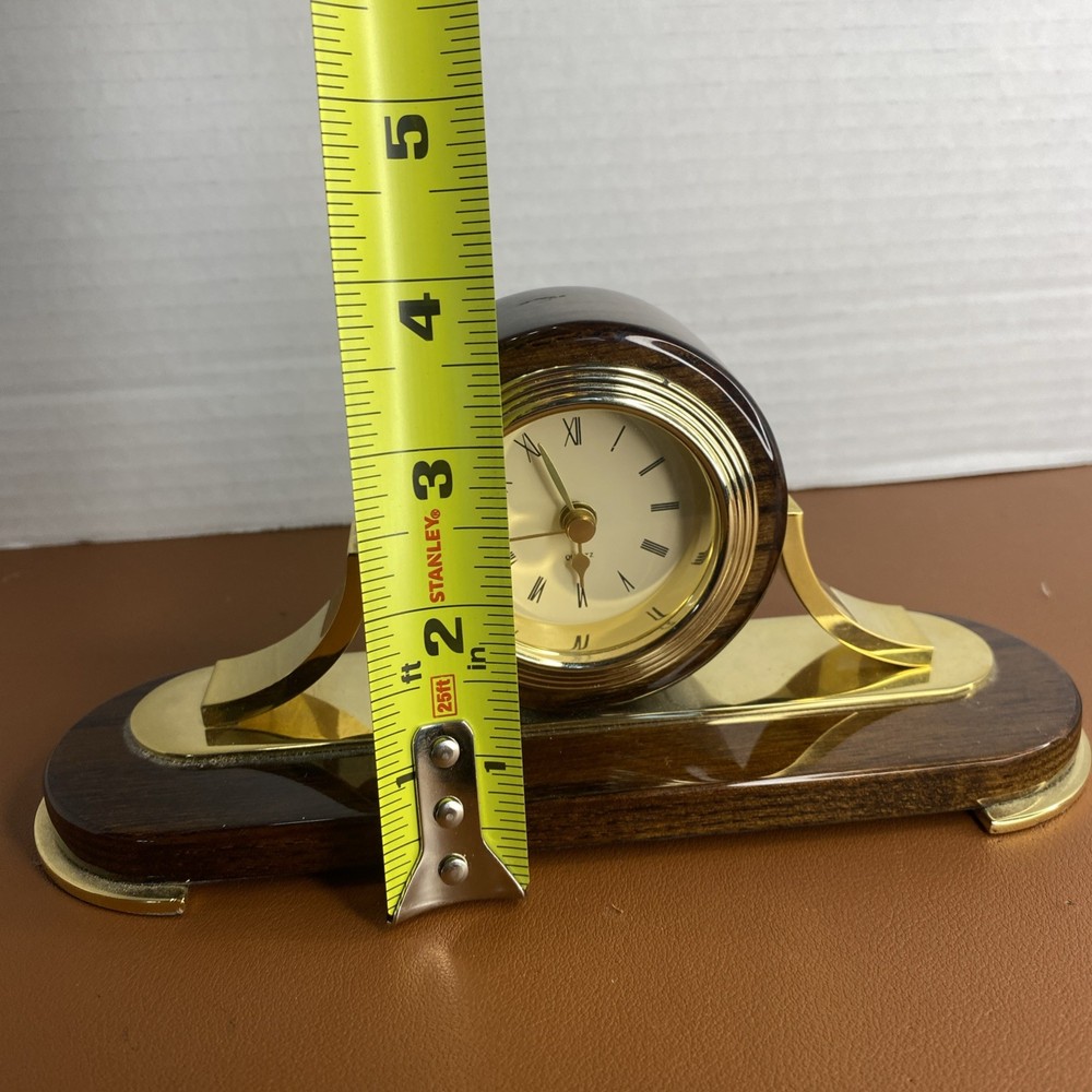 CHASS DESK OR SHELF MANTEL CLOCK