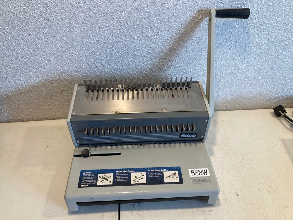 IBICO MODEL KOMBO BINDING MACHINE (PSM104)
