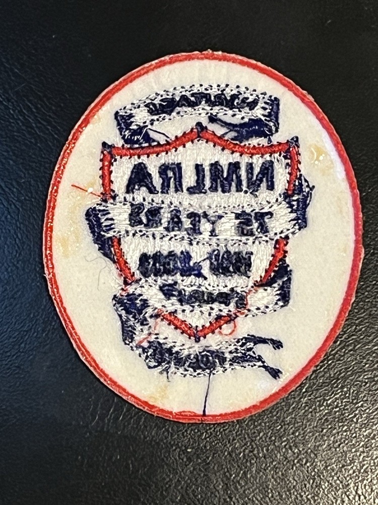 "75 YEARS NMLRA” Patch "HERITAGE, SPIRIT, FUTURE