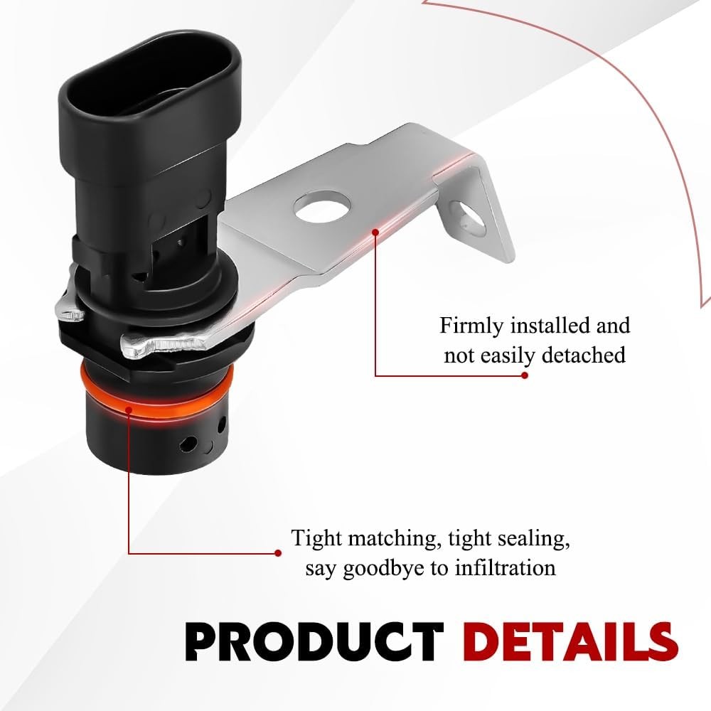 12596851 Premium Engine Crankshaft Position Sensor Compatible with Chevry...