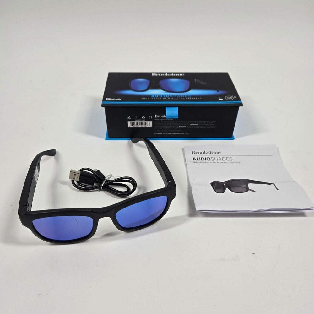 brookstone audio shades wireless, Bluetooth-enabled sunglasses