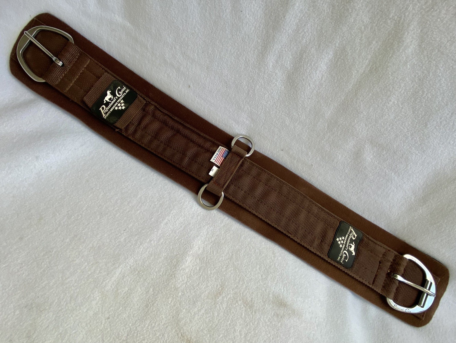 32" BROWN Professional's Choice SMx Neoprene CINCH~ROLLER Buckle~LIGHTLY USED