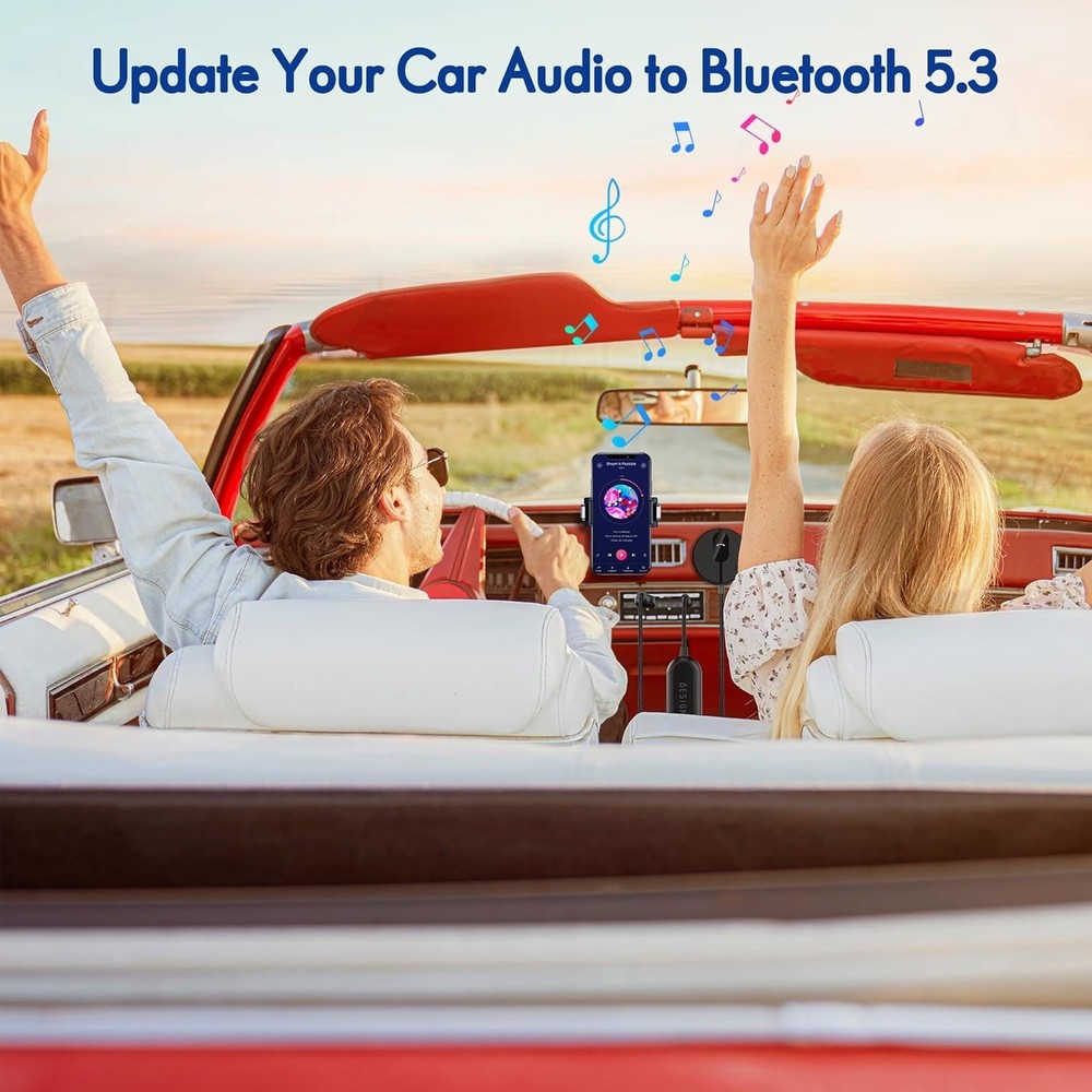 Bluetooth Car Kit with Bluetooth 5.3 Technology