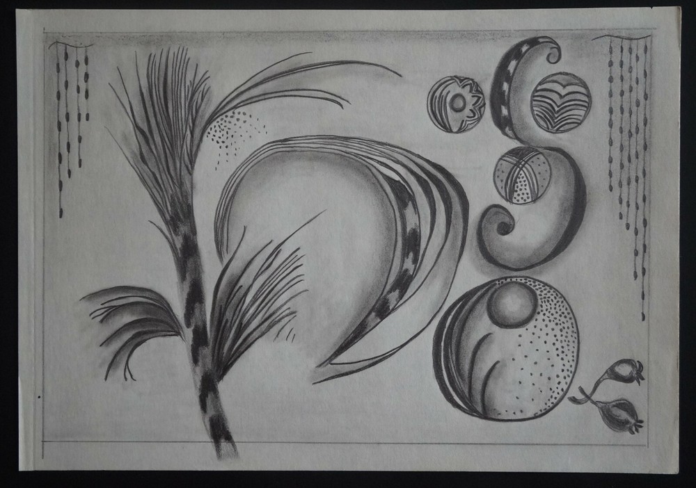 U. Berta ( Xxeme ) " Struktur " Signed