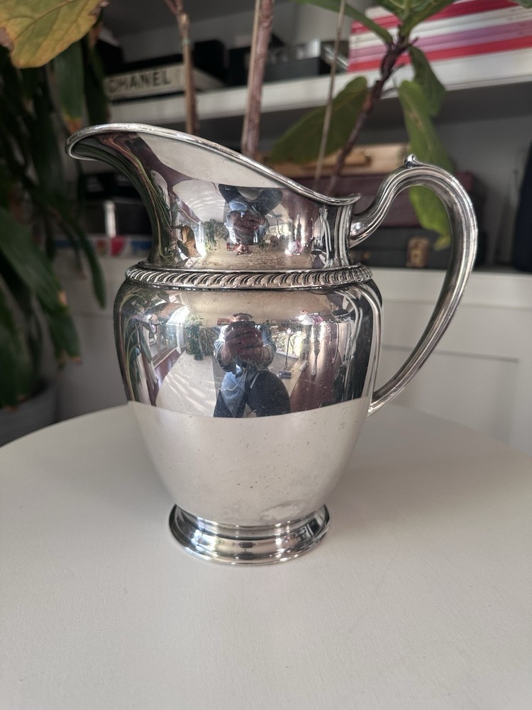 Fiesta Oneida Silver Plated Pitcher