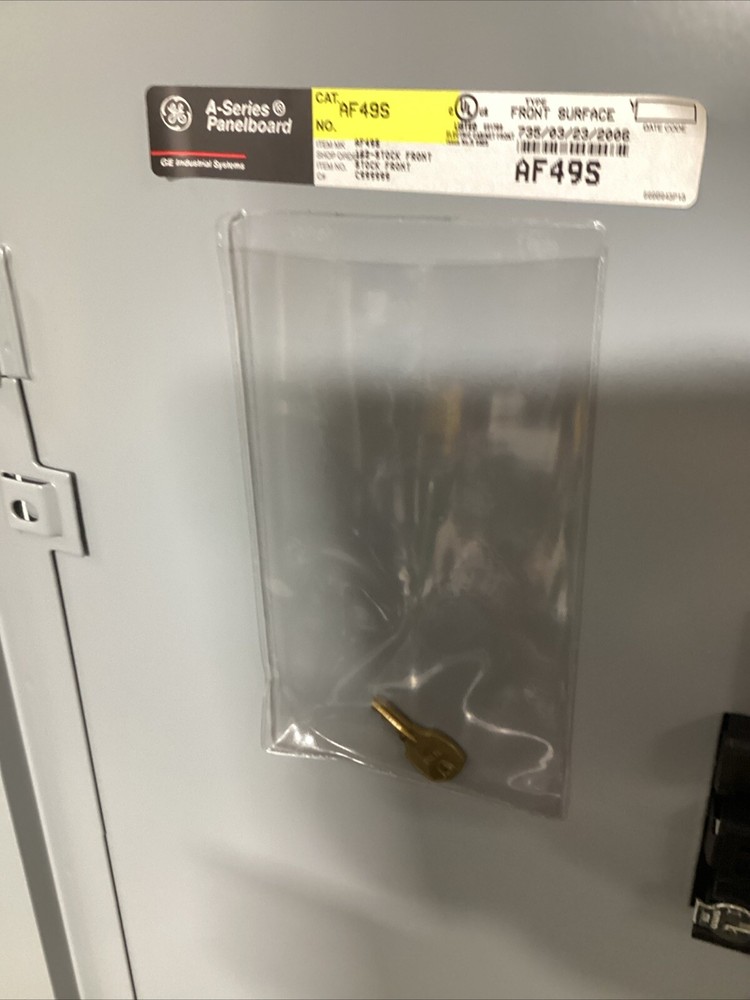 GE AF49S Panelboard Cover NEW 🟢