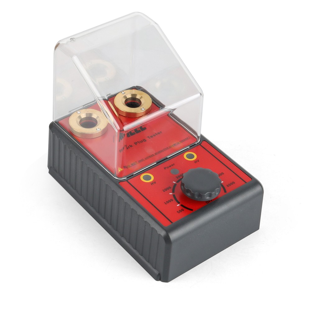 Dual Hole 12V Car Spark Plug Tester Ignition Plug Analyzer Diagnostic Detector