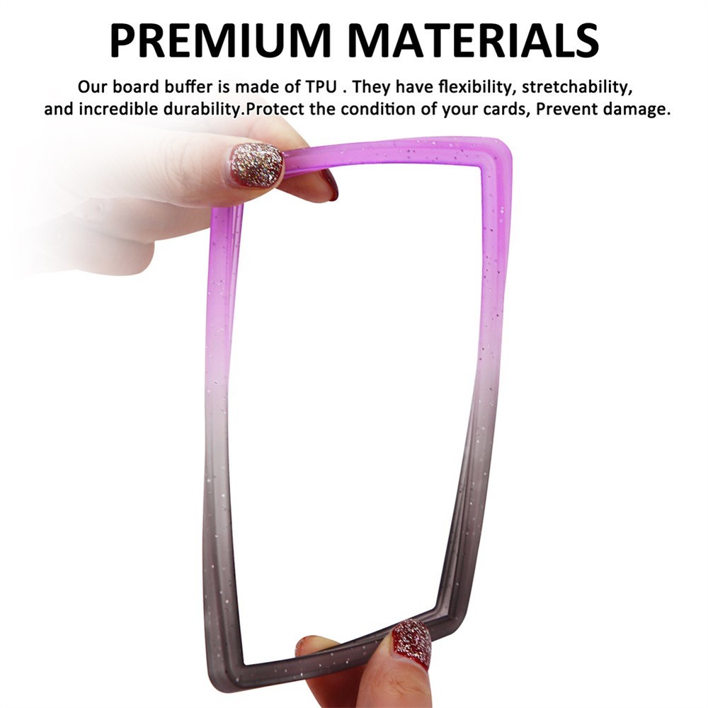 6X-30X Gradient Slab Bumper Guard Protector Skin Stackable For PSA Graded Card