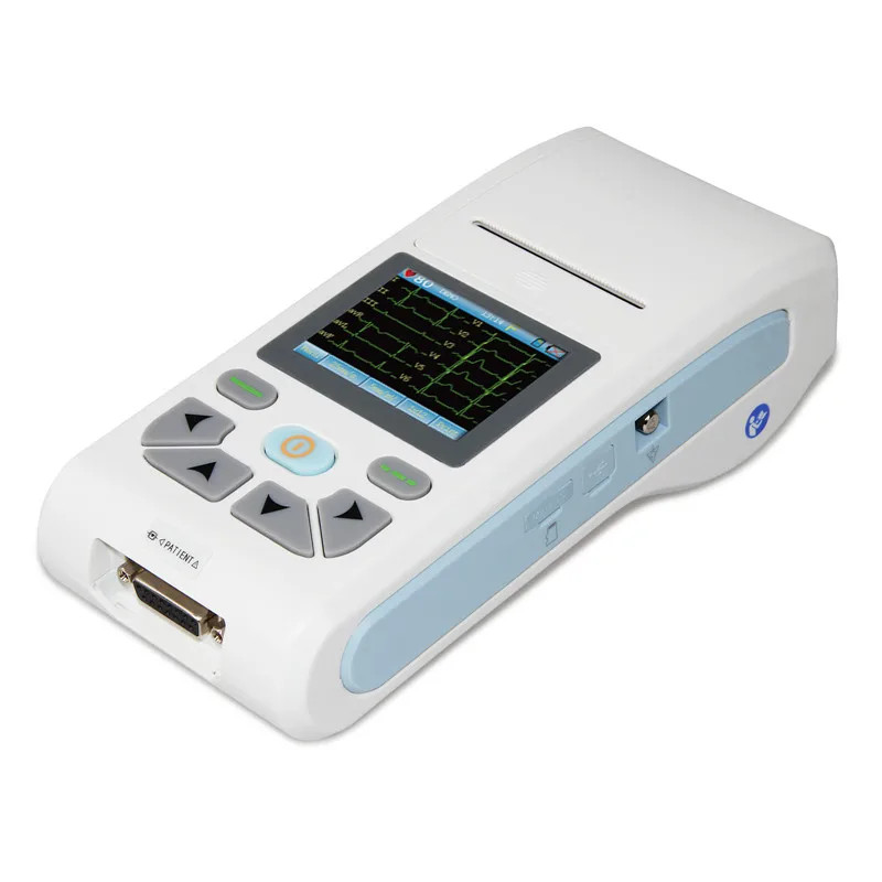 12-Lead ECG Machine with Touchscreen & Printer + Free PC Software ECG90A