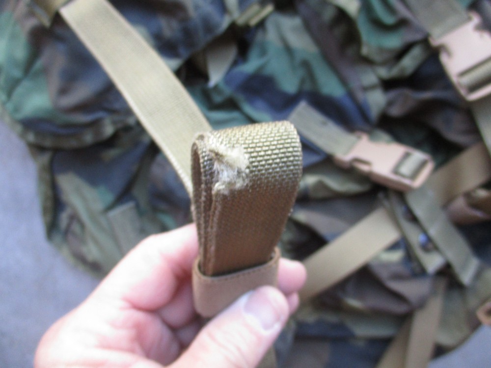 GI Issue Camo MEDIUM ALICE PACK, Modified with Fastex Buckles. Ruck, Rucksack
