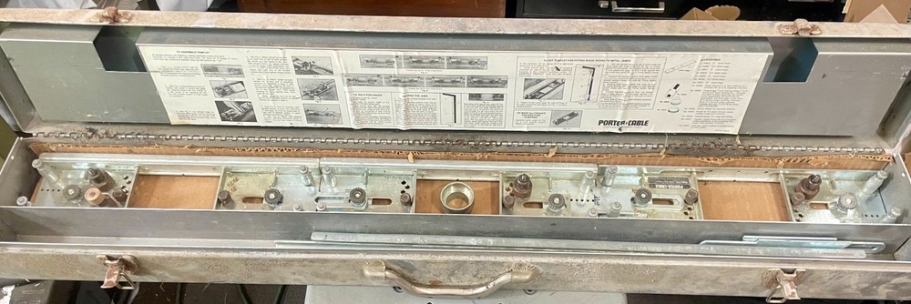 Porter Cable Hinge Butt Template Kit