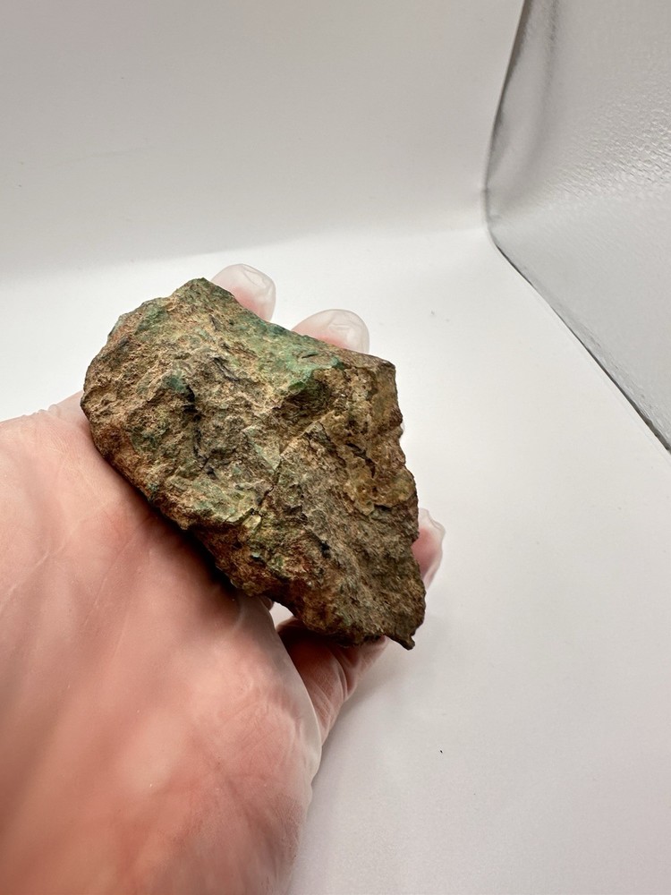 Congolese Chrysocolla Specimen - Polished Front & Base - End Cut Lapidary