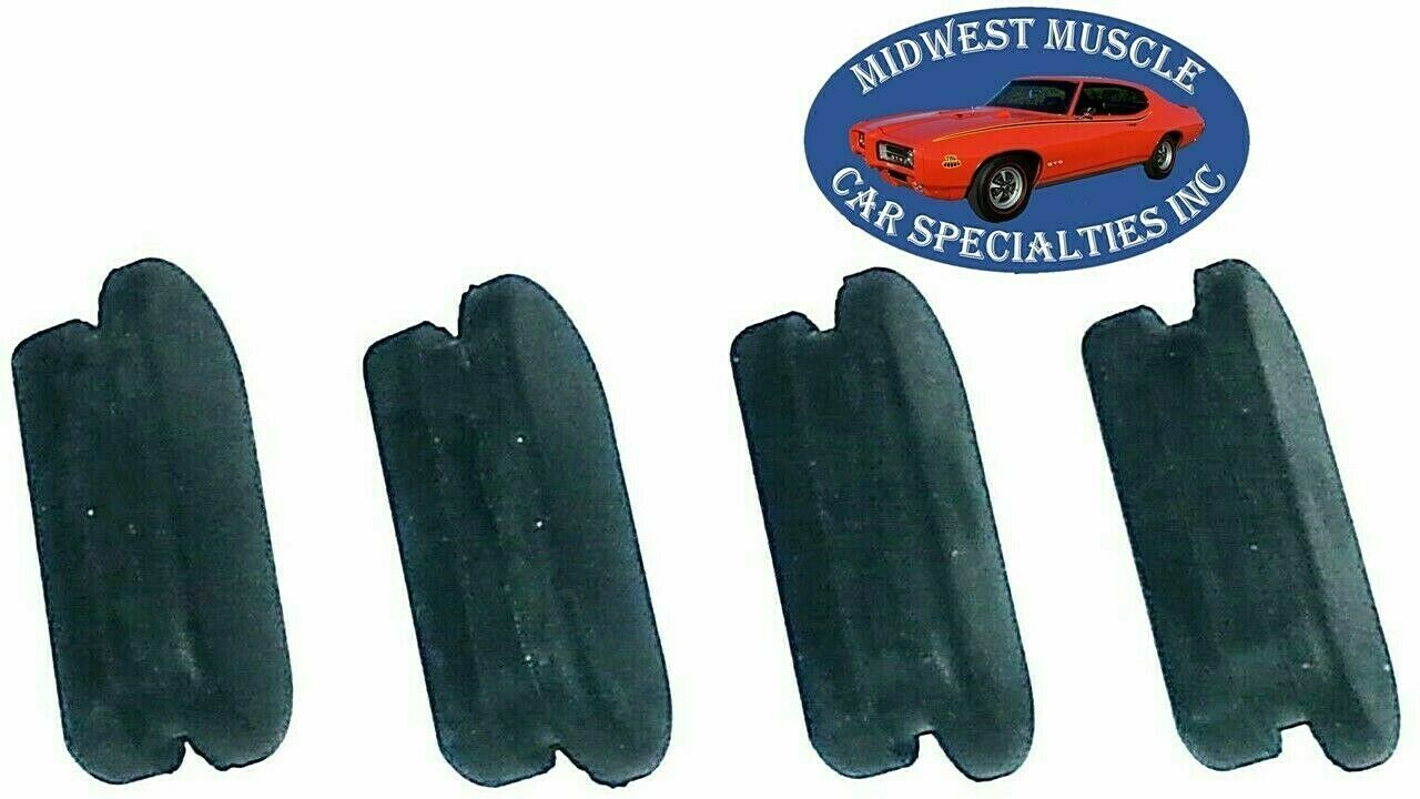 Drum Brake Adjuster Plug Covers Rubber Front Rear Axle GM NOS Quality 4pcs KE