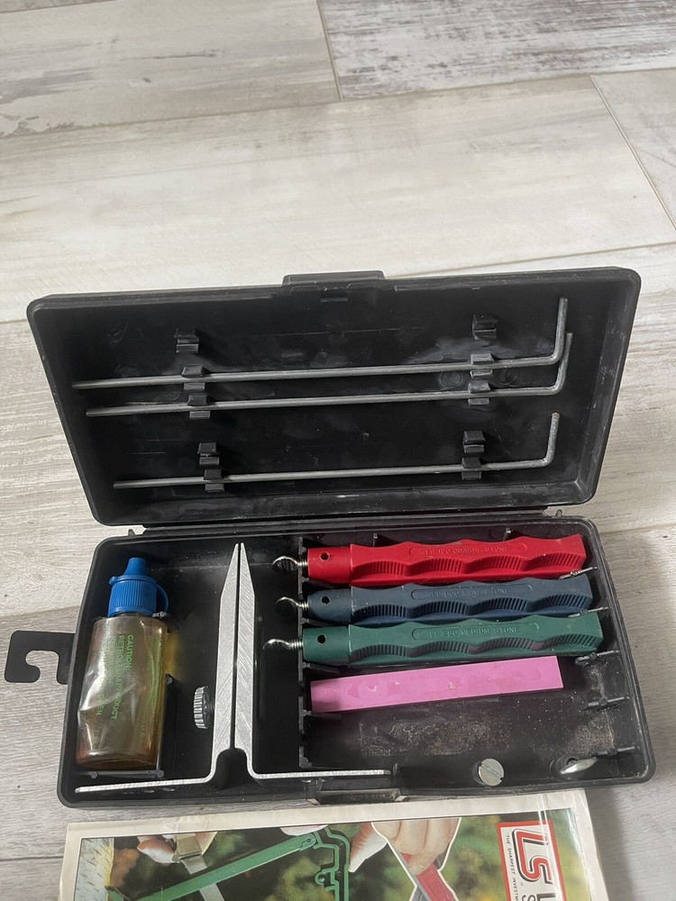 lansky sharpening system Made In USA Preowned See Pics