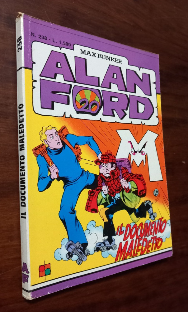 ALAN FORD I SERIES COMIC NO. 238 THE CURSED DOCUMENT