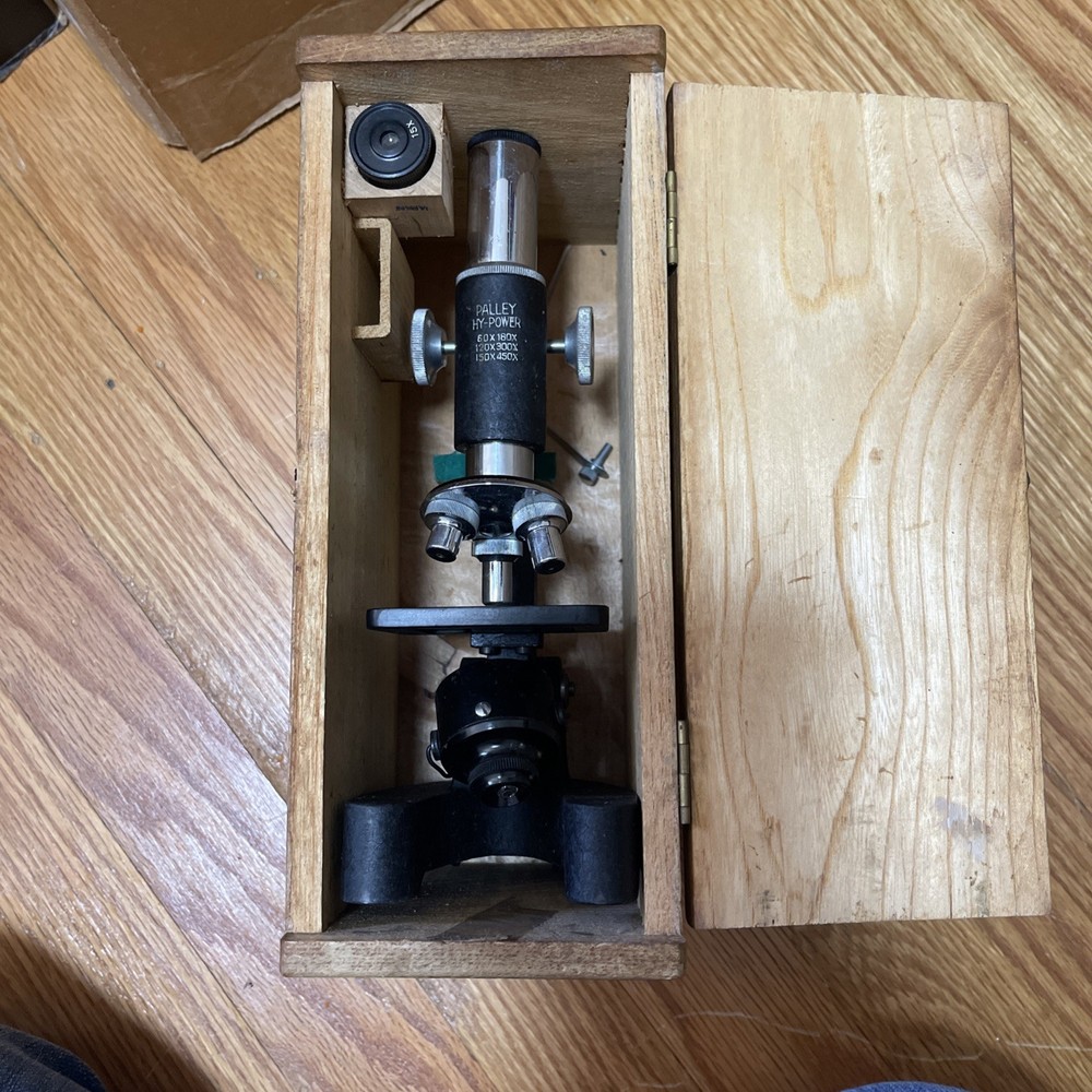 Vintage Palley Hy-Power Microscope