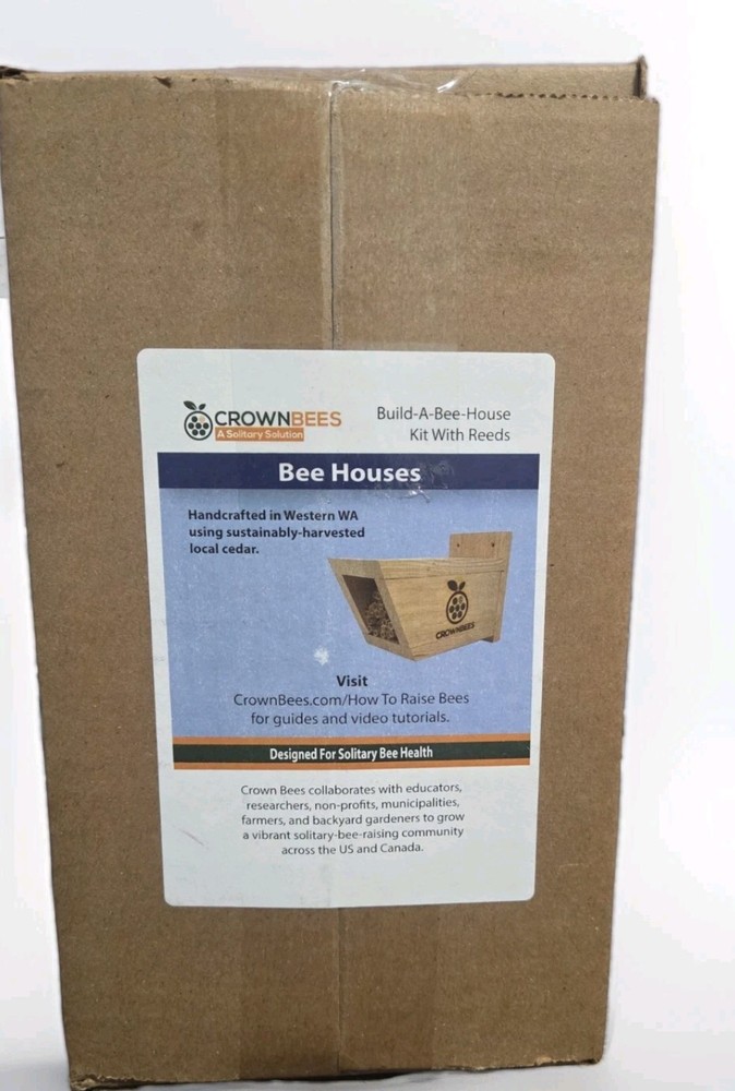 Crown Bees Build-A-Bee House