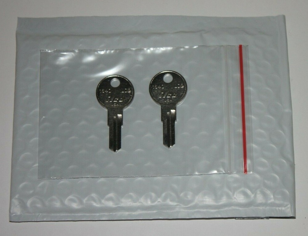 Two keys A16 Key for Home Depot Husky Tool Box Tool Cabinet Code Cut A16 toolbox