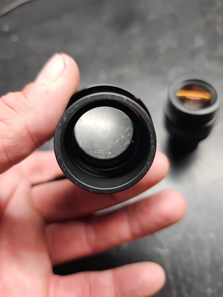 NIKON CFI 10X/22 MICROSCOPE EYEPIECE PAIR FOR ECLIPSE E & I SERIES