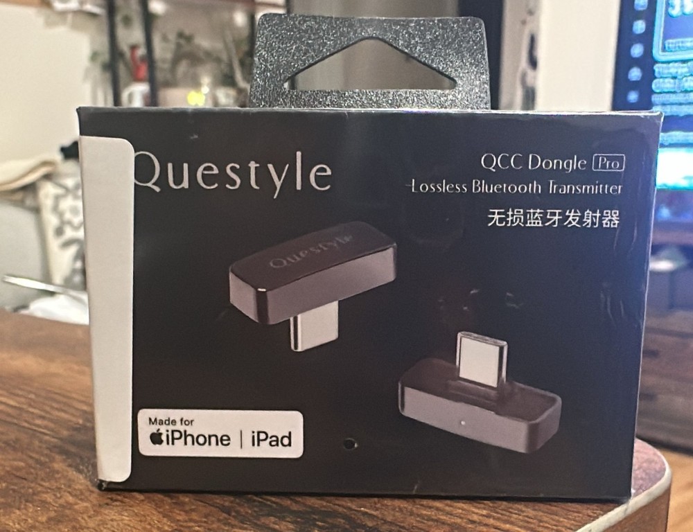 Questyle QCC Dongle Pro LDAC lossless Bluetooth Adapter for iPhone USB C
